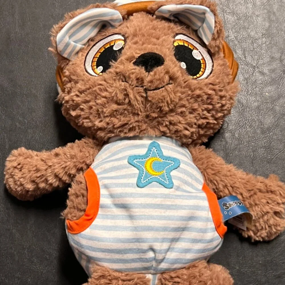 Dan Dee Sleepy Caps Little‎ Plush Tommy Teddy Bear 15